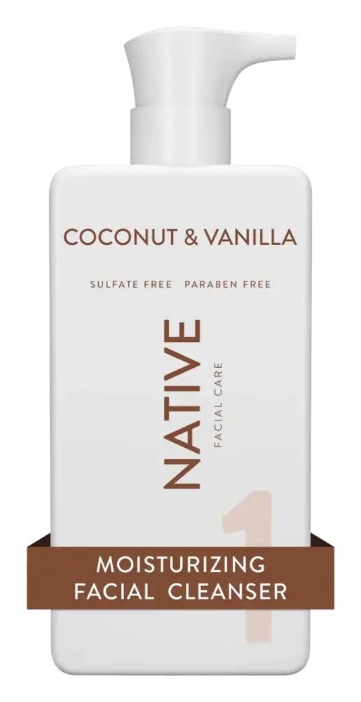Native Moisturizing Facial Cleanser - Coconut & Vanilla