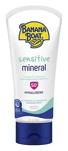 Banana Boat Sensitive 100% Mineral Lotion SPF 50+