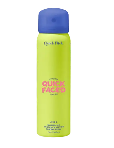 The Quick Flick 2 in 1 Invisible Oil Control & Setting Powder Spray