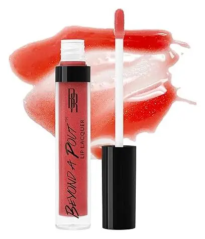Black Radiance Beyond A Pout Lip Lacquer Hot Sauce
