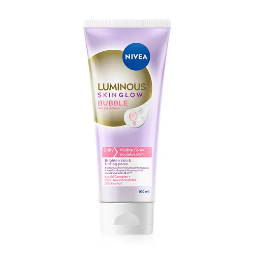 Nivea Luminous Skin Glow Bubble Wash Foam