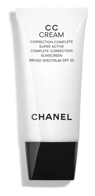 Chanel CC Cream Super Active Complete Correction Sunscreen Broad Spectrum SPF 50 Beige 30