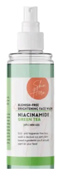 Skin Hero Green Tea + Niacinamide Blemish Free Brightening Daily Face Wash