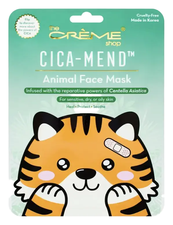 The Creme Shop Cica-Mend Animated Tiger Face Mask