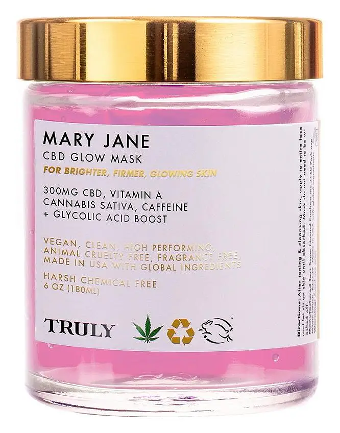 Truly Mary Jane CBD Glow Mask
