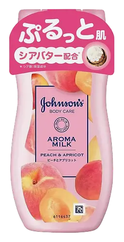 Johnson's Baby Aroma Milk Body Lotion Peach & Apricot Japan
