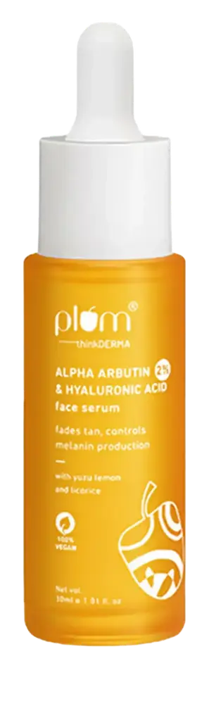 Plum Goodness 2% Alpha Arbutin & Hyaluronic Acid Face Serum