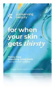 Conserving Beauty Thirsty Face Dissolving Sheet Mask