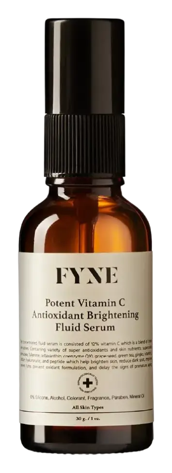 Fyne Potent Vitamin C Antioxidant Brightening Fluid Serum