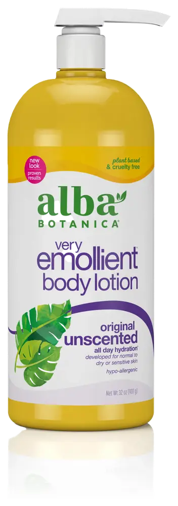 Alba Botanica Unscented Alba Very Emollient Body Lotion