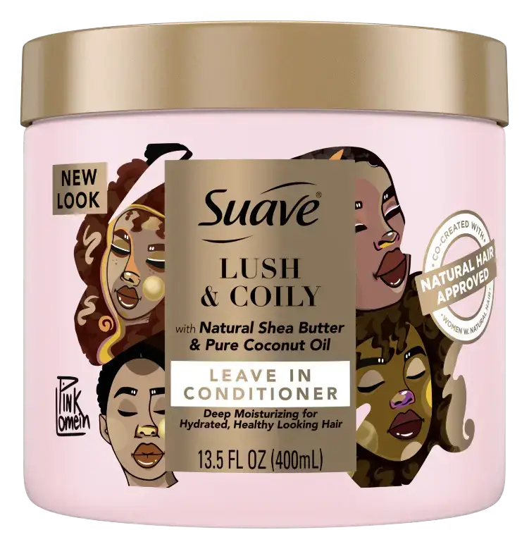 Suave Lush & Coily Leave-In Conditioner
