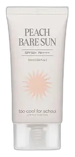 Too Cool For School Peach Bare Sun