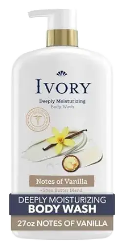 Ivory Deeply Moisturizing Body Wash Vanilla
