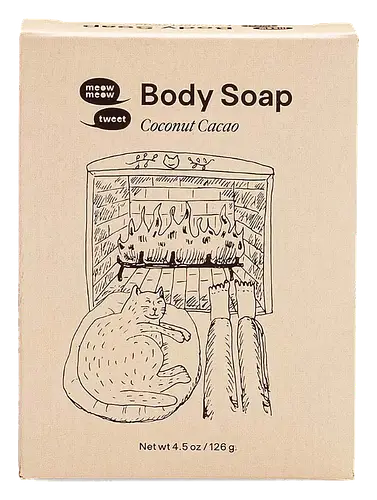 Meow Meow Tweet Body Soap Coconut Cacao