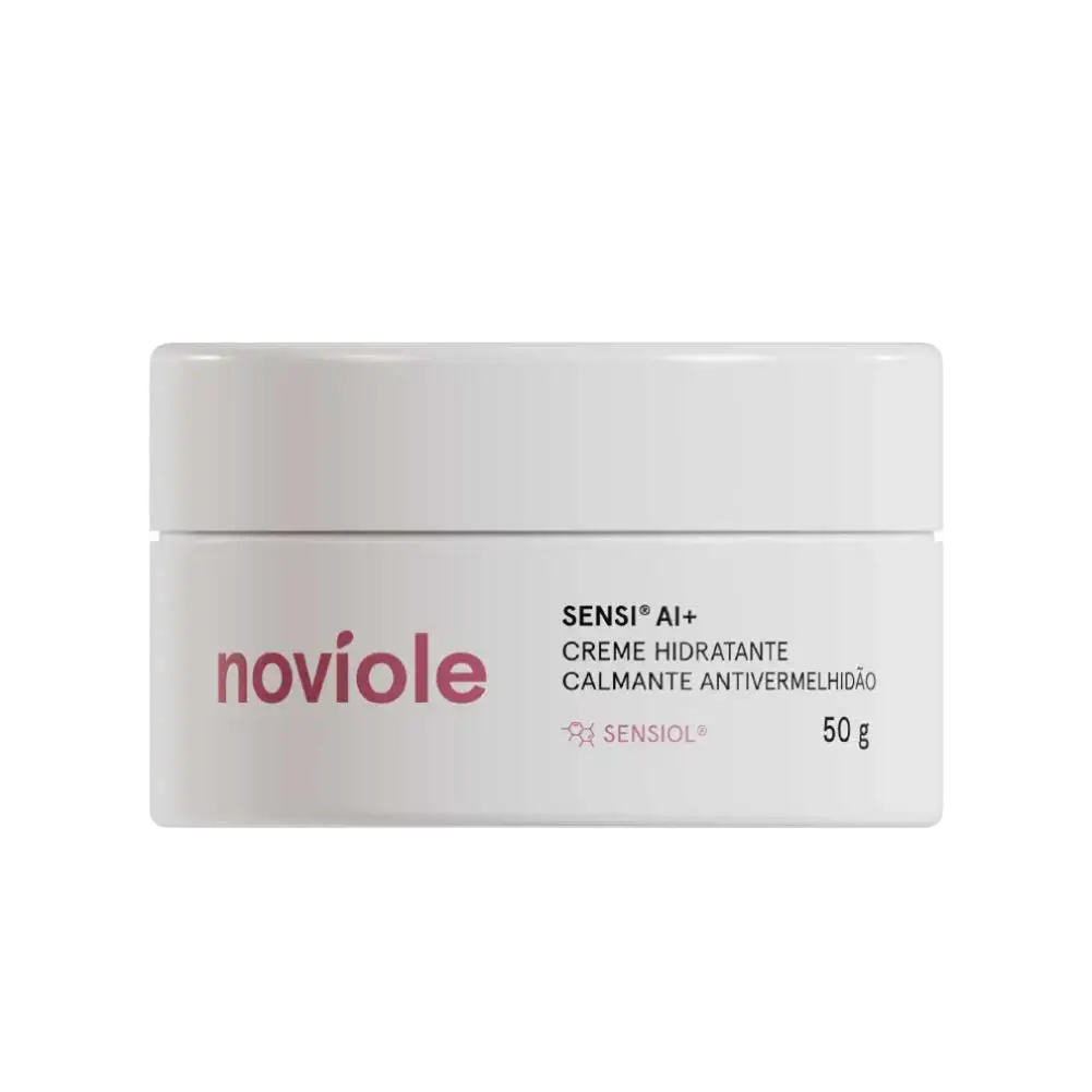 Noviole Sensi AI+ Creme Hidratante Calmante Antivermelhidão
