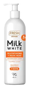 Fresh Skinlab Milk White Glutathione + Kojic Acid Whitening Body Lotion
