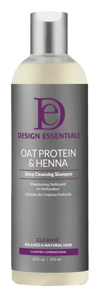 Design Essentials Oat Protein & Henna Deep Cleansing Shampoo