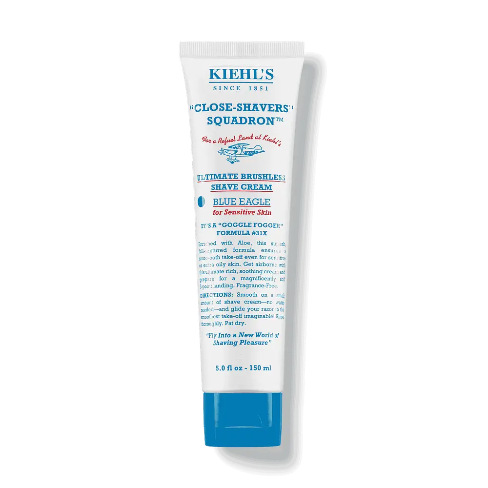 Kiehl's Ultimate Brushless Shave Cream Blue Eagle