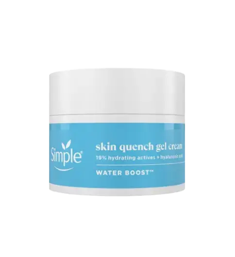 Simple Skincare Water Boost Skin Quench Gel Face Cream For Dry Skin