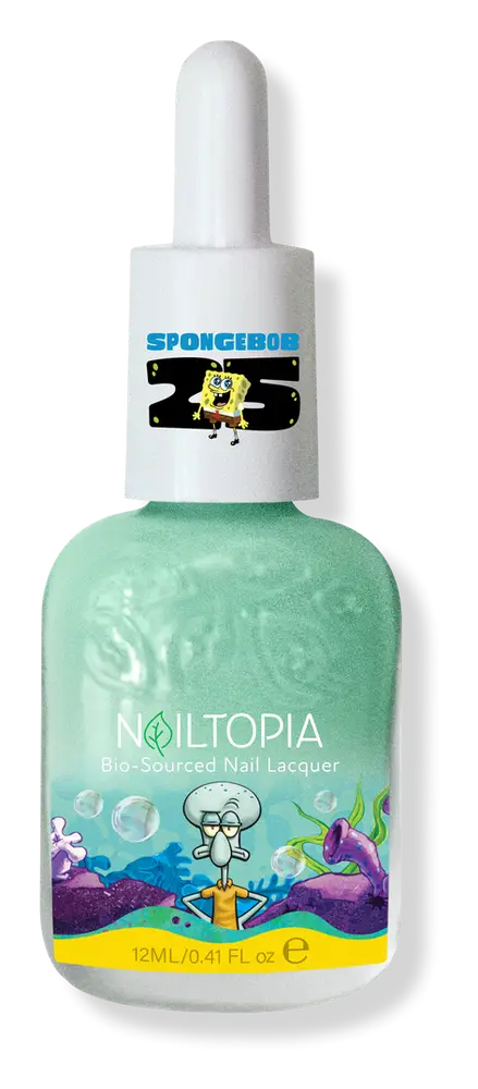 Nailtopia Bio-Sourced Nail Lacquer Squidward
