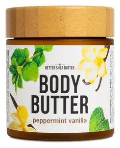 Better Shea Butter Body Butter Peppermint Vanilla