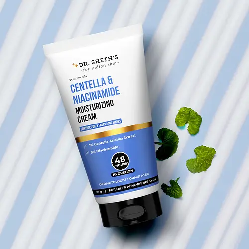 Dr. Sheth's Oil-Free Moisturizer Dr. Sheth's Centella And Niacinamide Moisturizing Cream
