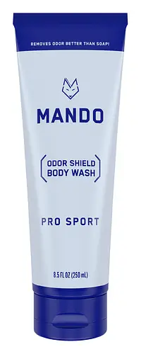 Mando Odor Shield Acidified Body Wash Pro Sport