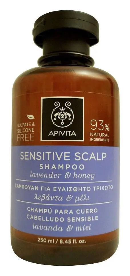 Apivita Natural Cosmetics Sensitive Scalp Shampoo