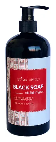 Nzema Appolo Liquid Black Soap