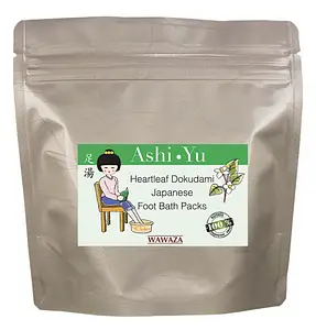 Wawaza Heartleaf Dokudami Japanese Foot Bath Packs