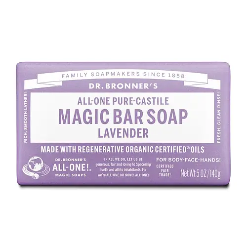 Dr. Bronner's Pure-Castile Magic Bar Soap Lavender