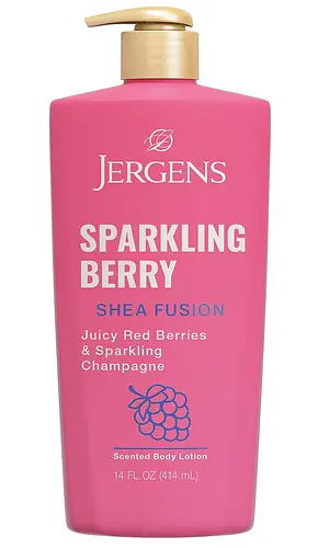 Jergens Skincare Shea Fusion Scented Body Lotion Sparkling Berry