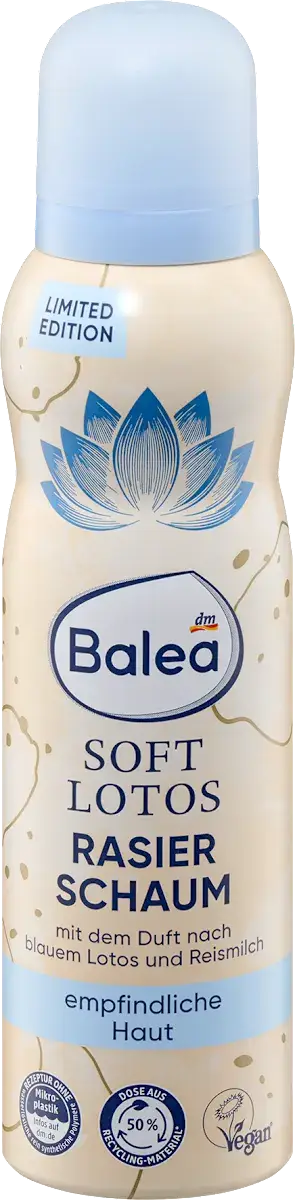 Balea Soft Lotos Rasierschaum