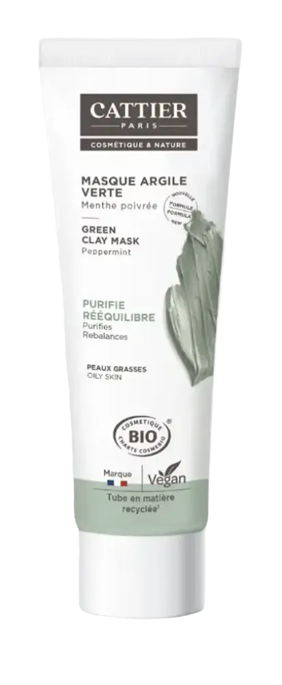 Cattier Masque Argile Verte