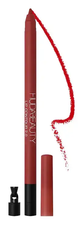Huda Beauty Lip Contour 2.0 Automatic Matte Lip Pencil Universal Red