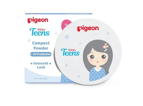 Pigeon Compact Powder + UV Protection Pure White, Pink, Beige, Natural, Sand