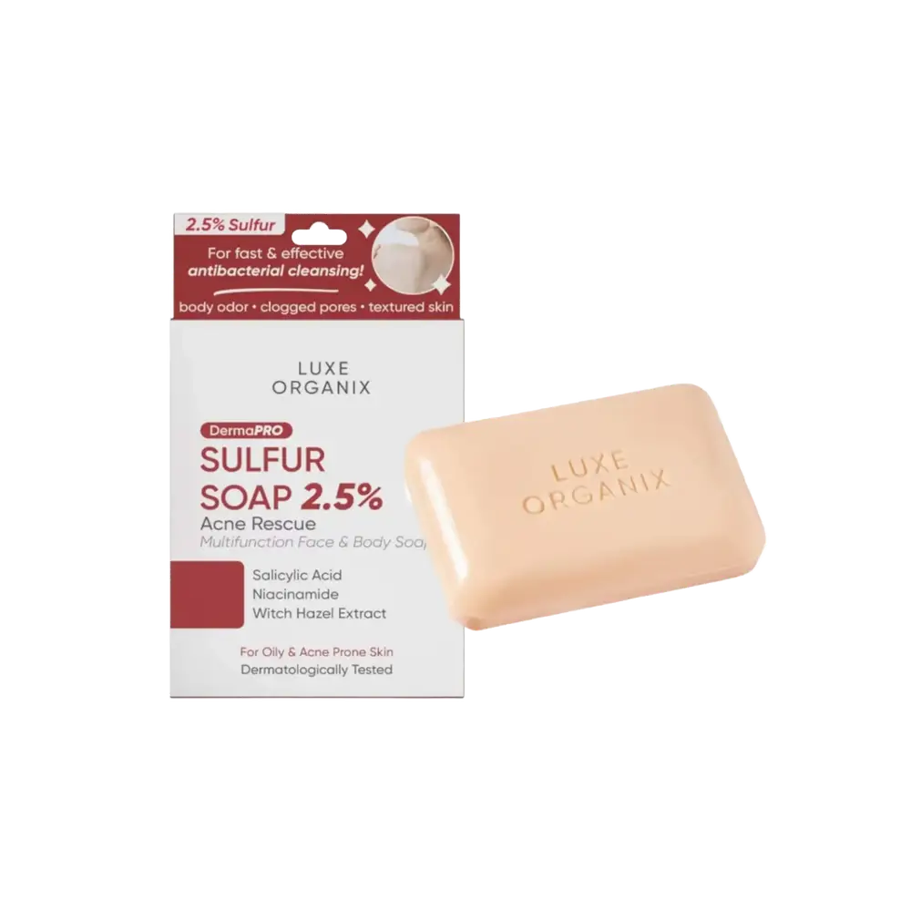 Luxe Organix DermaPro Sulfur Soap 2.5%