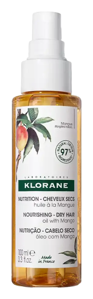 Klorane Nourishing Dry Hair Oil With Mango
