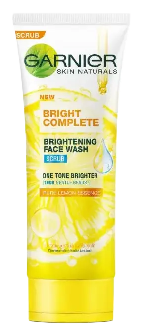 Garnier Bright Complete Brightening Face Wash Scrub