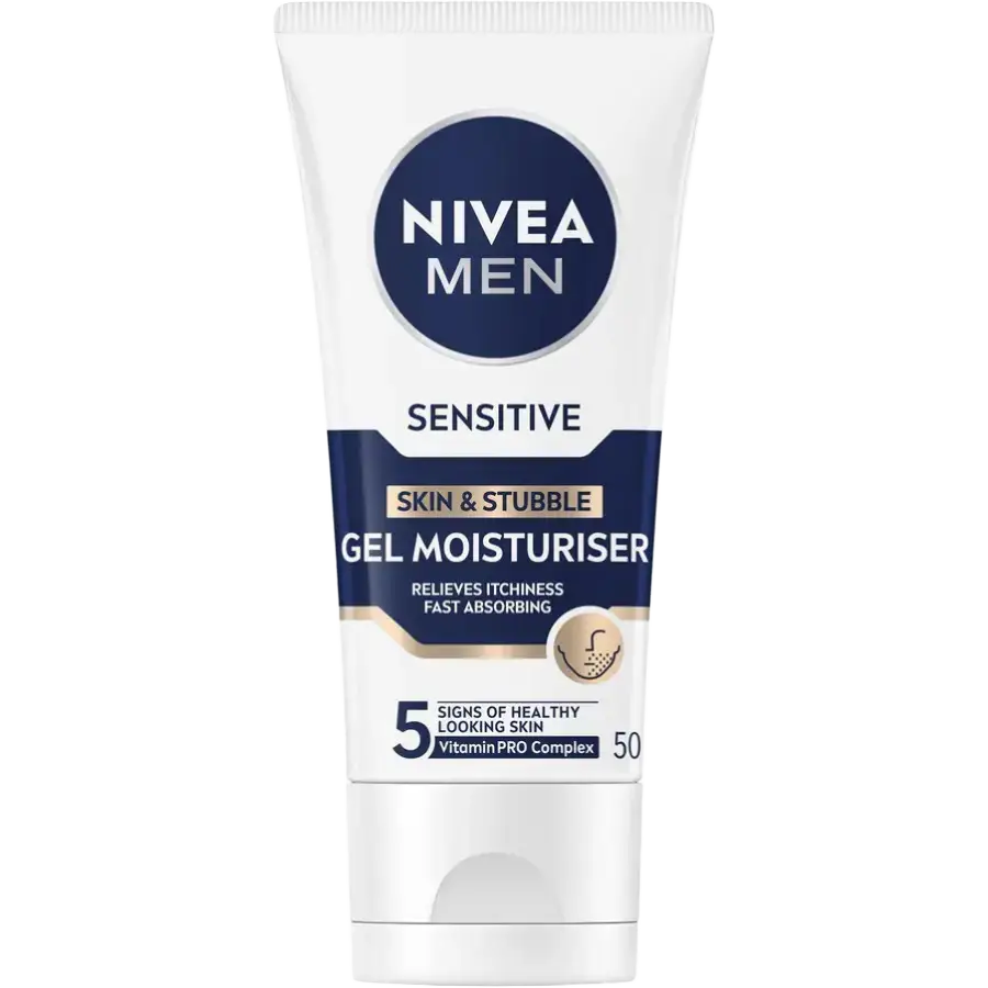 Nivea Men Sensitive Skin & Stubble Gel Moisturiser Australia
