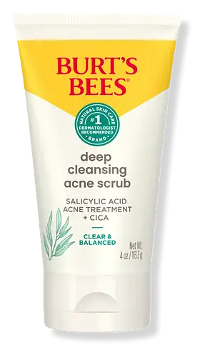 Burt's Bees Clear and Balanced Deep Cleansing Acne Scrub