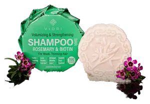Viori Rosemary & Biotin Volumizing & Strengthening Shampoo Bar
