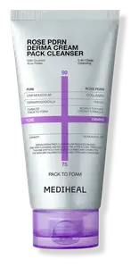 Mediheal Rose PDRN Derma Cream Pack Cleanser