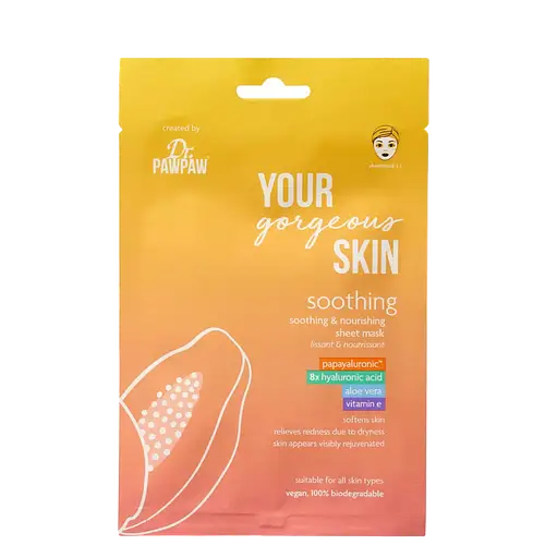 Dr. PAWPAW Your Gorgeous Skin Soothing and Nourishing Sheet Mask