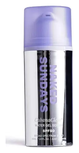 Naked Sundays Cabana Clear Water Gel Serum SPF 50