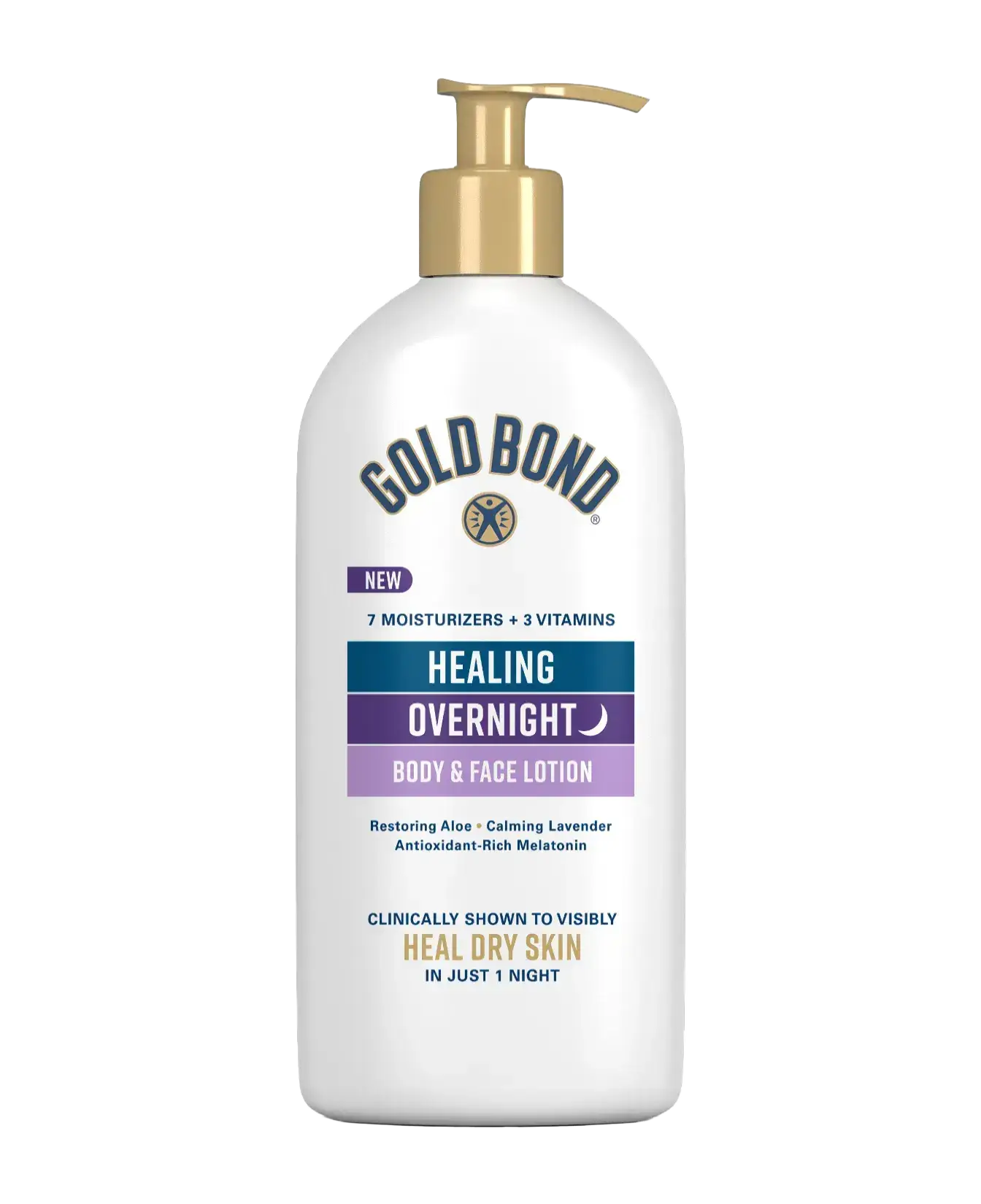 Gold Bond Healing Overnight Body & Face Lotion