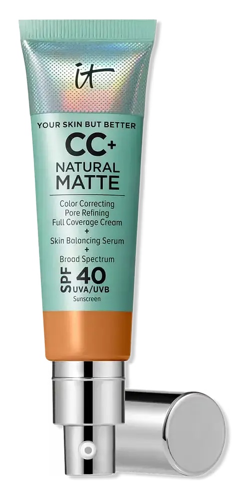 IT Cosmetics CC+ Cream Natural Matte Foundation SPF 40 Rich