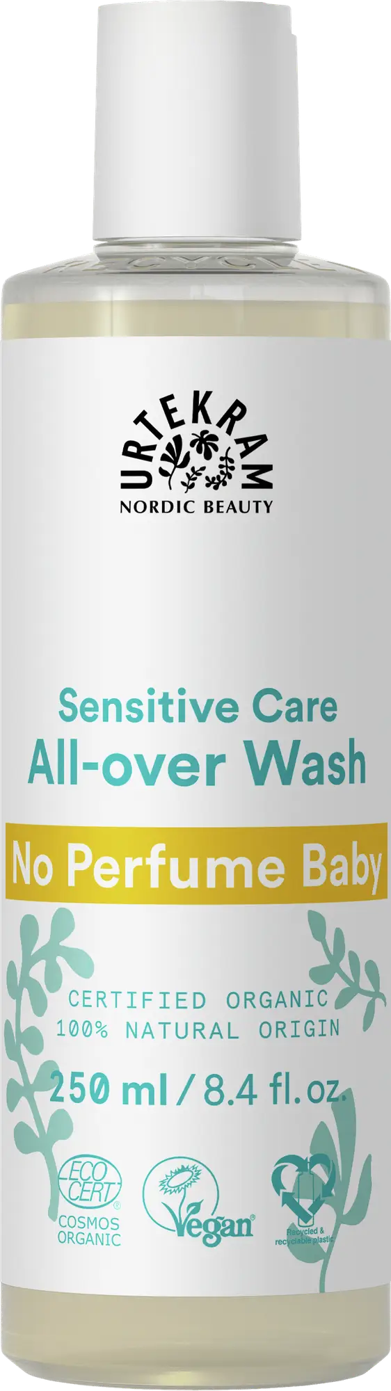 Urtekram No Perfume Baby All-Over Wash