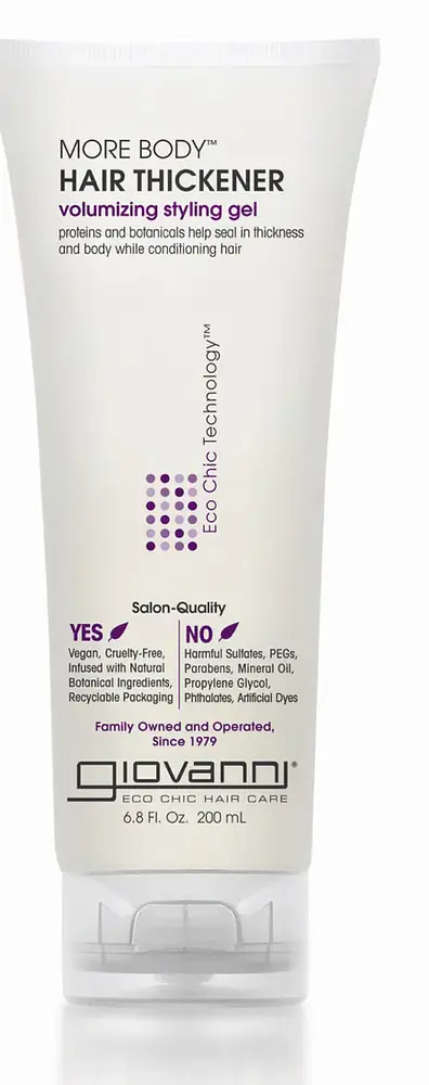 Giovanni More Body Hair Thickener Volumizing Styling Gel
