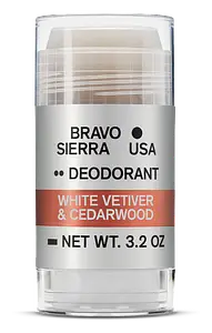 Bravo Sierra Deodorant White Vetiver & Cedarwood
